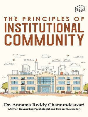 cover image of The Principles Of Institutional Community